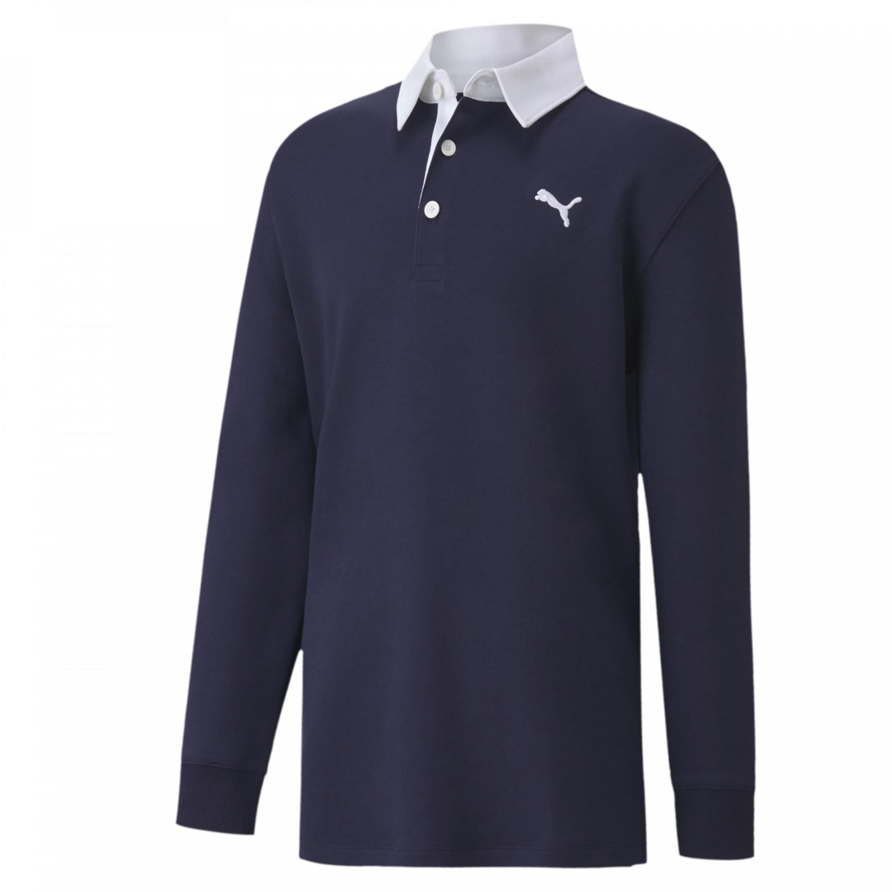 Camisa pólo de golfe para crianças Puma Rugby