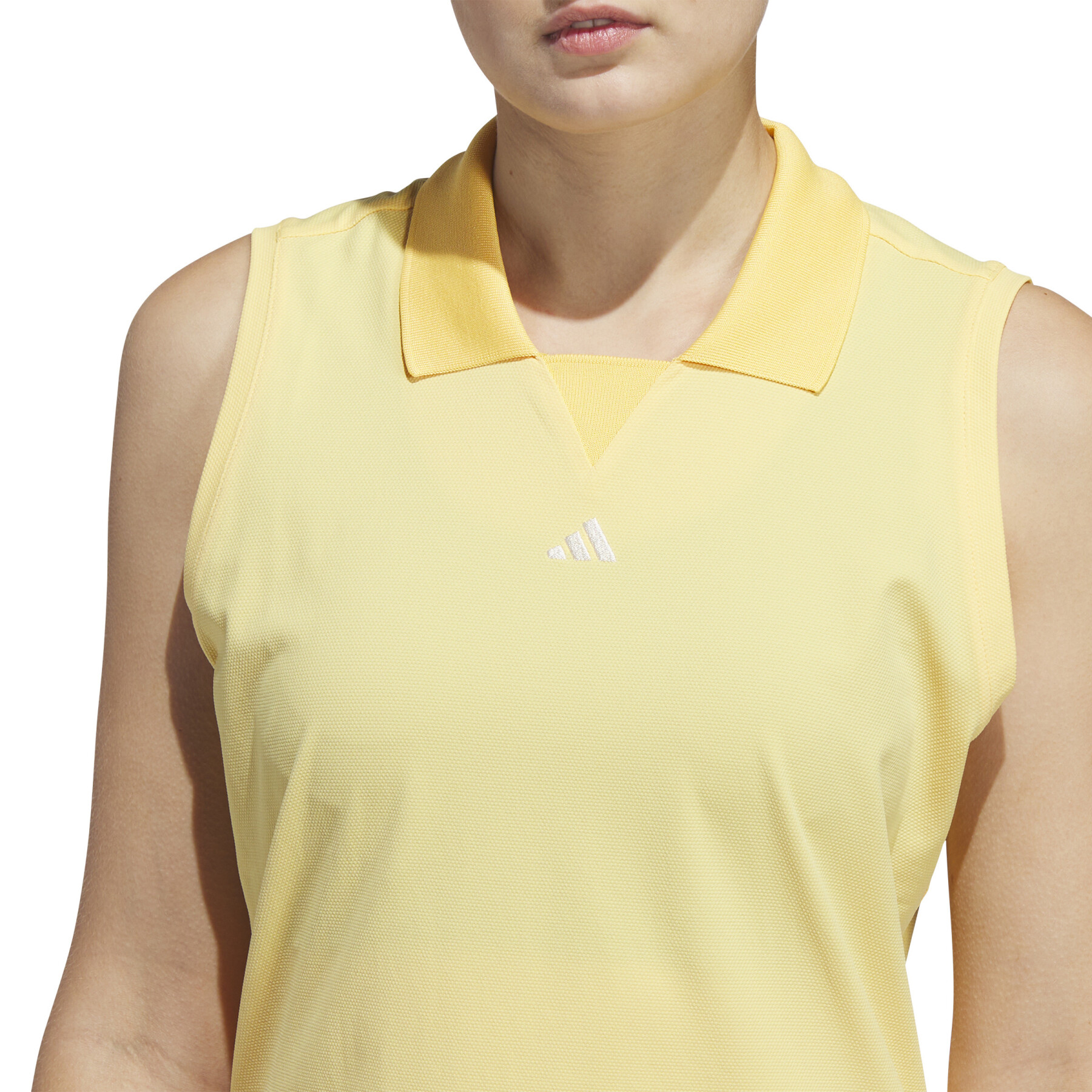 Camisa pólo feminina adidas Ultimate365 Twistknit