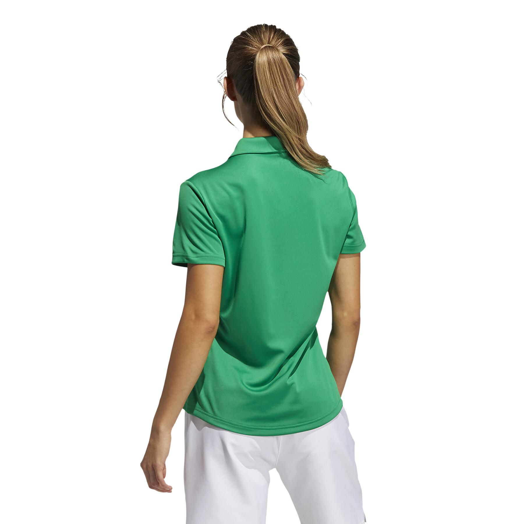 Camisa pólo feminina adidas Performance Primegreen