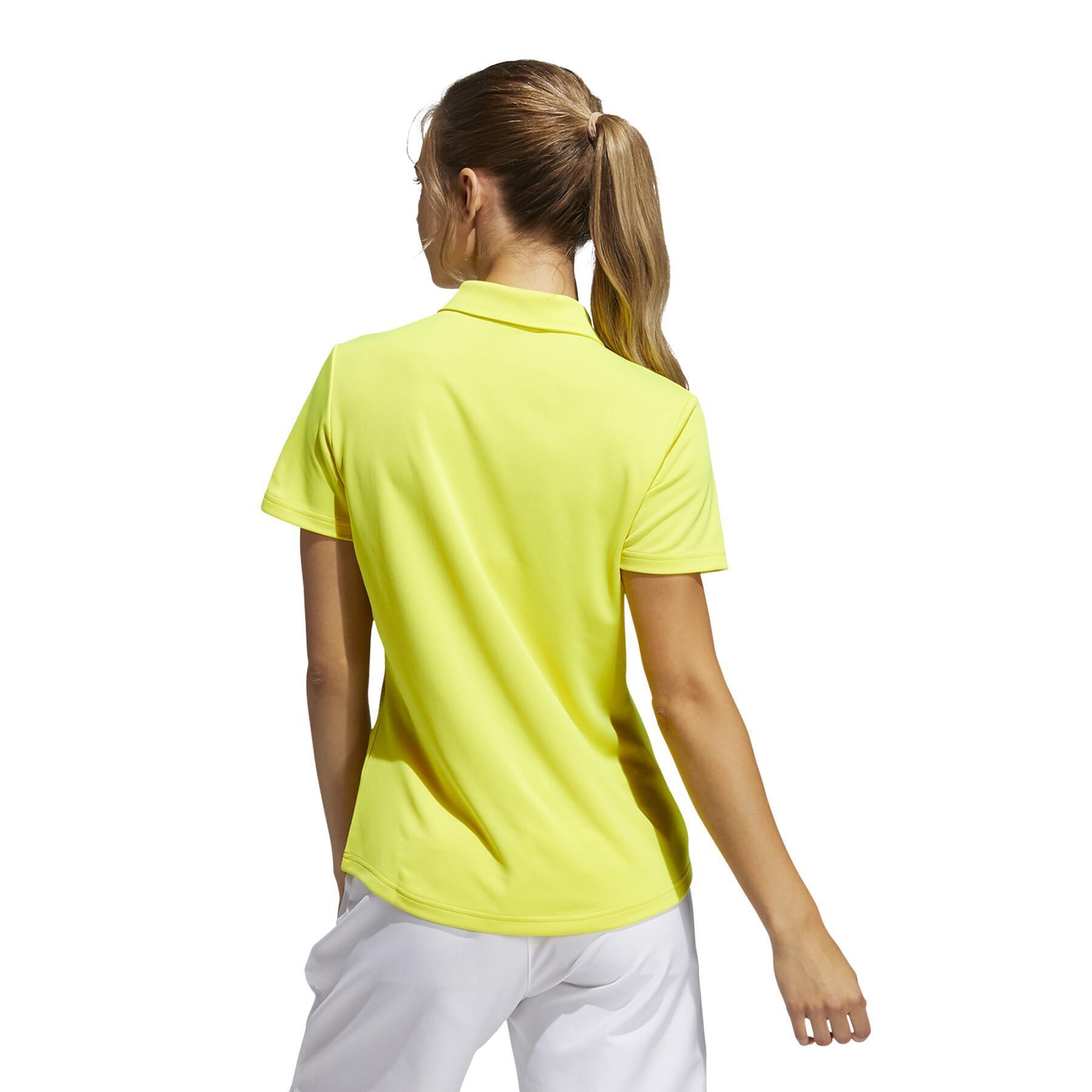 Camisa pólo feminina adidas Performance Primegreen