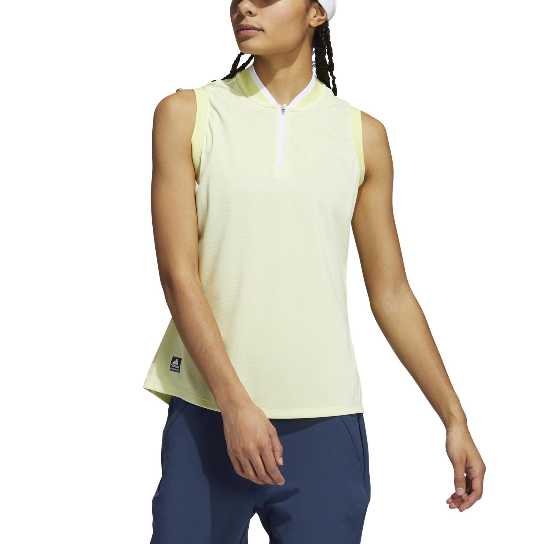 Camisa pólo feminina adidas Equipment Primegreen