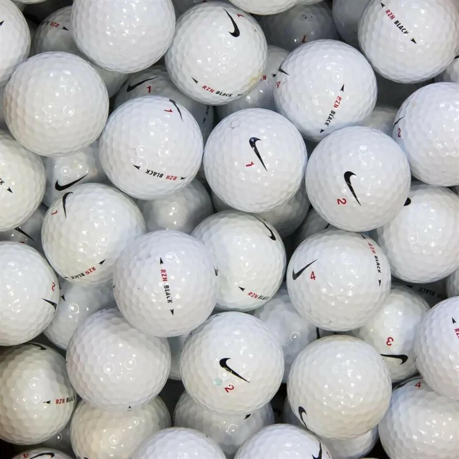 Pacote de 100 bolas de golfe recicladas Nike Rzn Grade B