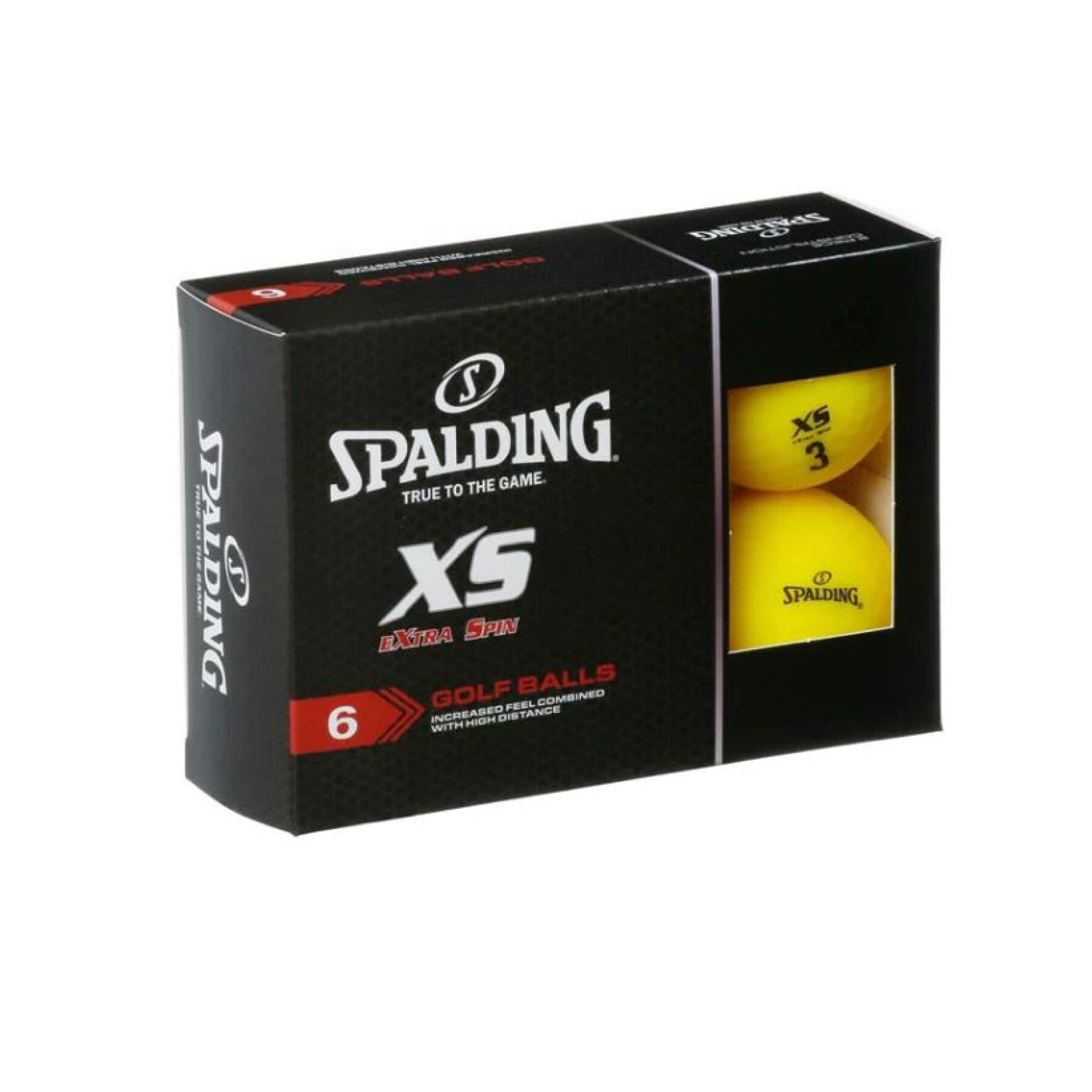 Conjunto de 6 bolas de golfe Spalding
