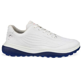 Sapatos de golfe sem espigão em pele impermeável Ecco LT1