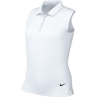 Camisa pólo feminina sem mangas Nike Dri-Fit Victory