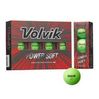 Pacotes de 3 bolas de golfe Volvik powersoft