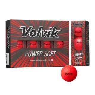 Pacotes de 2 bolas de golfe Volvik powersoft