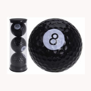 Conjunto de 3 bolas de golfe com impressão de fantasia 8ball Legend